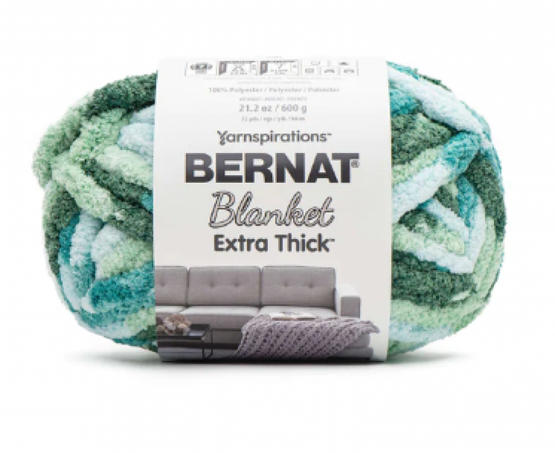 Blanket Extra Thick - Teal Ivy
