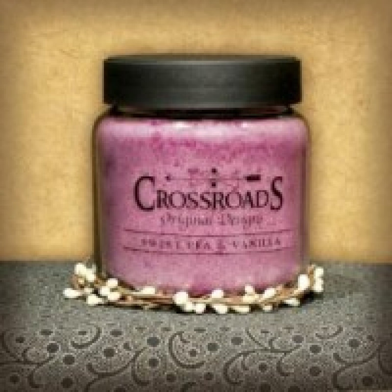 Crossroads Sweet Pea & Vanilla 16oz Candle