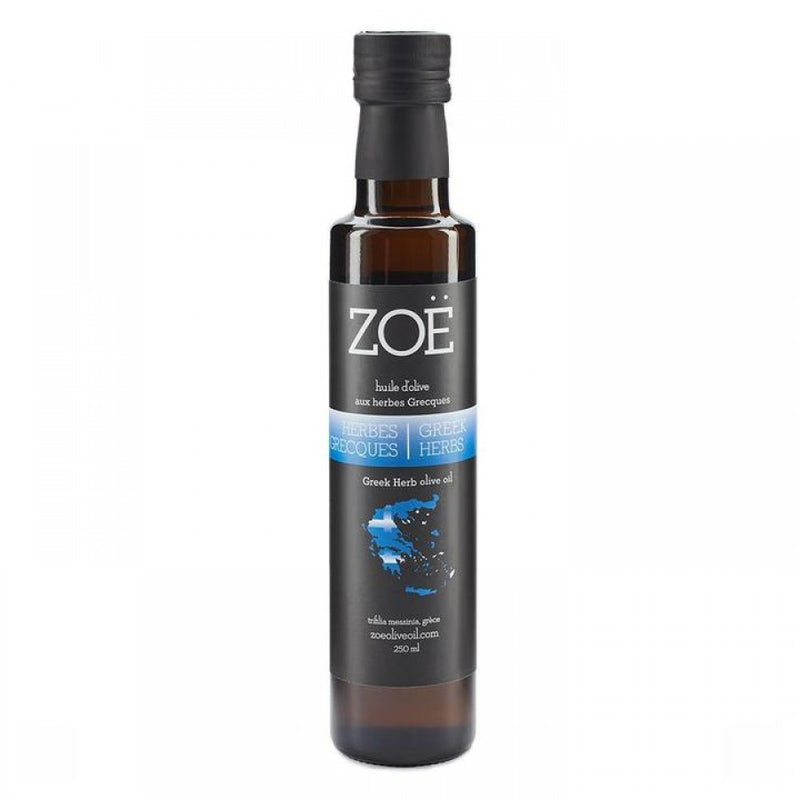 Zoe Greek Herbs Infused Olive Oil 250ml