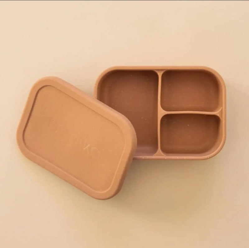 Silicone Bento Box - Almond