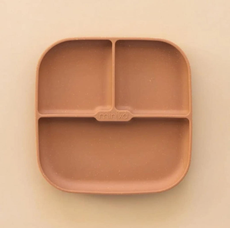 Silicone Plate - Almond