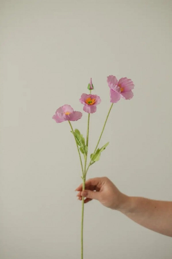 Poppies - Lavender Magenta