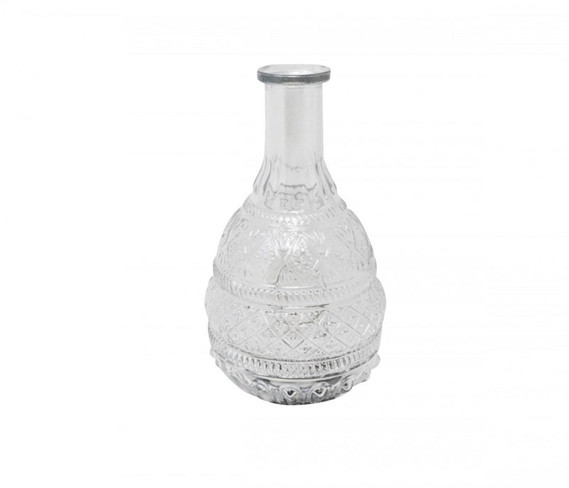 Oval Iridescent Vase