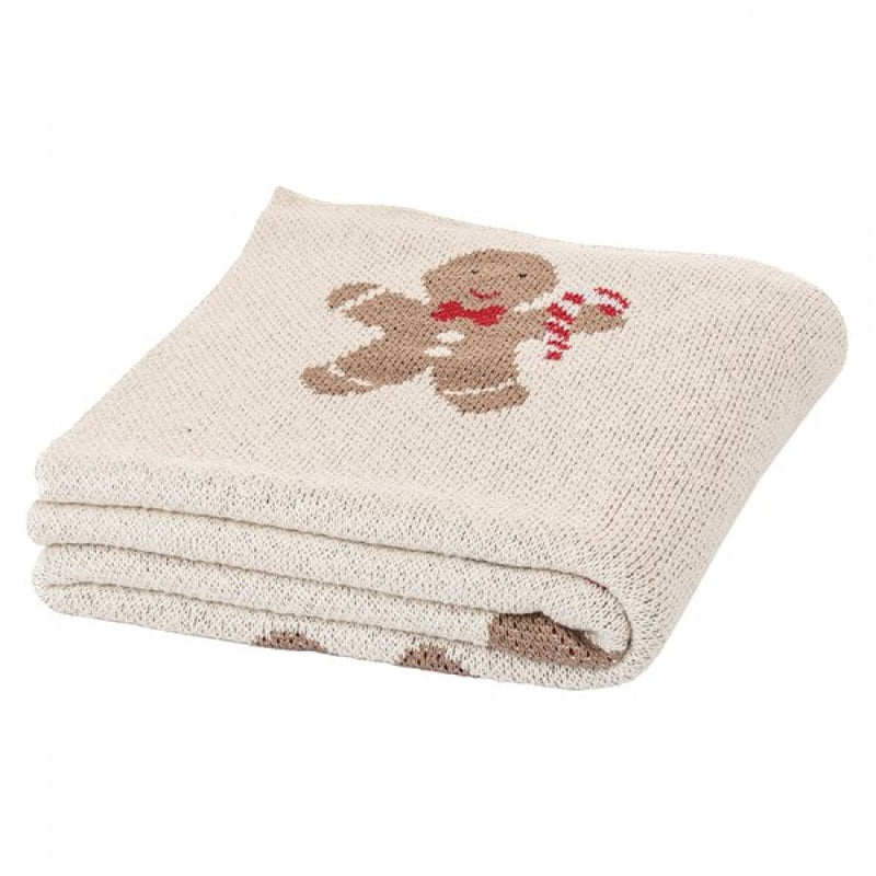 Bonhomme Natural Knit Throw