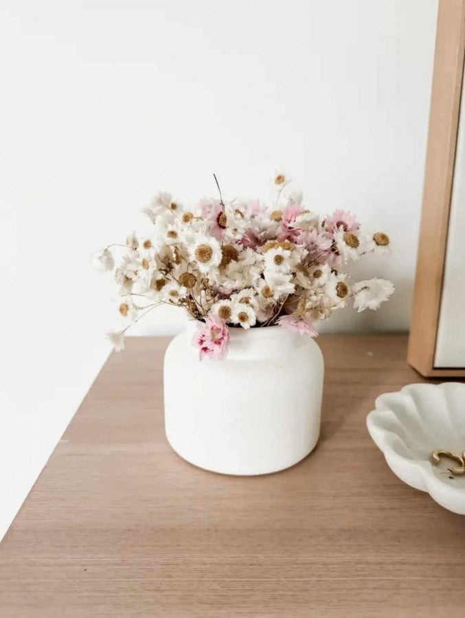 Sana Ceramic Textured Vase - Widest