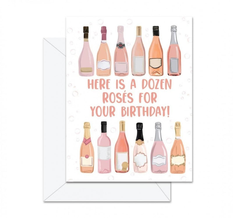 Here is a dozen rose for your birthday