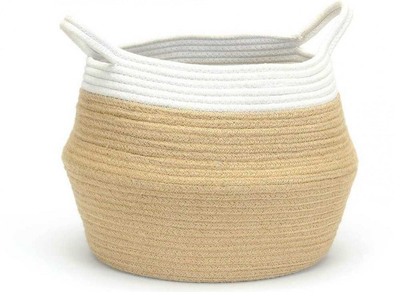 Jute Belly Basket - MED