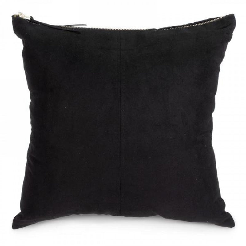 Black Suede Cushion