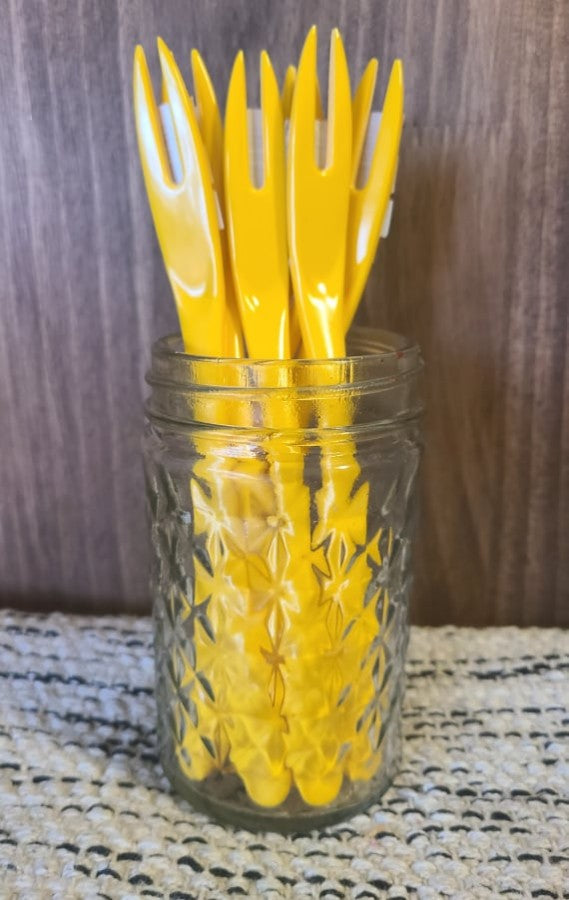 Mini Fork - Yellow