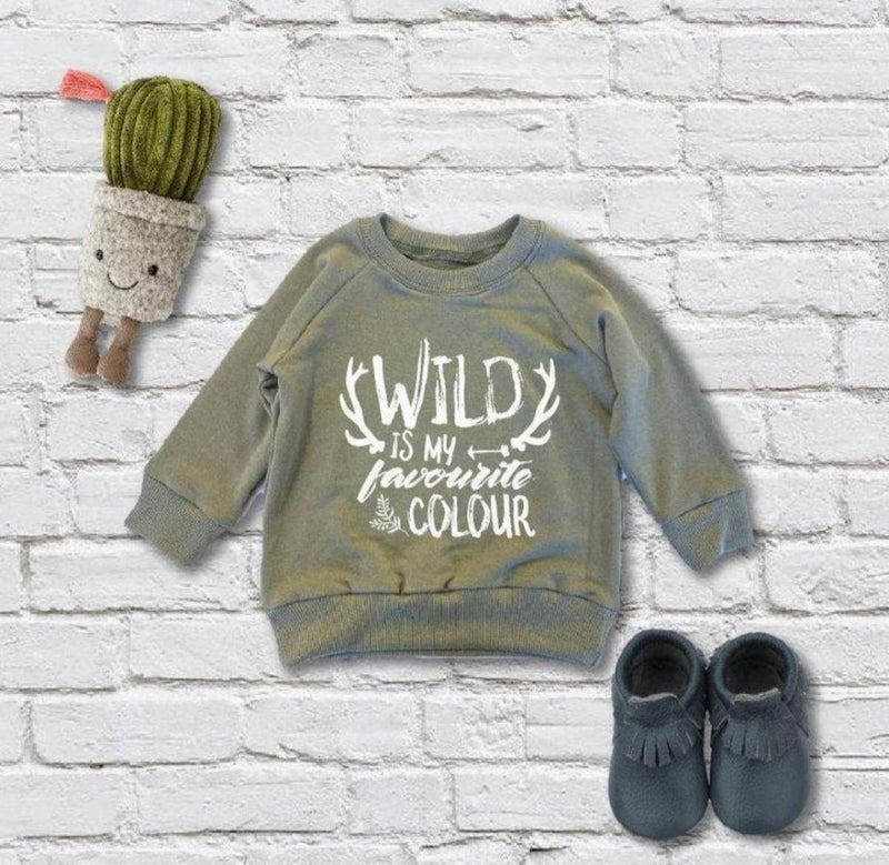 Wild Is My Favourite Colour - Green - 5/6T