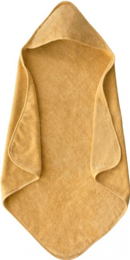 Organic Cotton Baby Hooded Towel - Fall Yellow