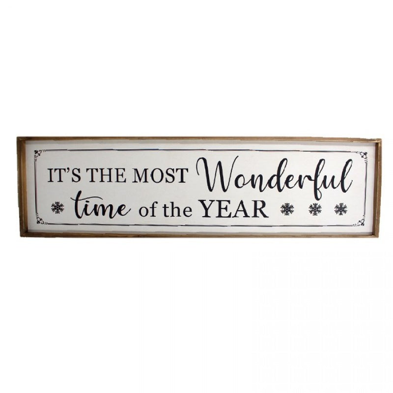 The Most Wonderful Time of the Year Sign