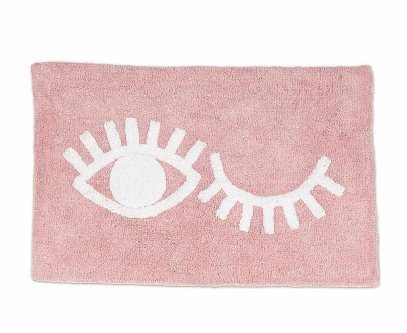 Winking Eye Tufted Bathmat