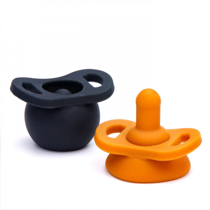 Pop & Go Pacifier - Coal/Spice - Stage 1 - 0-3M