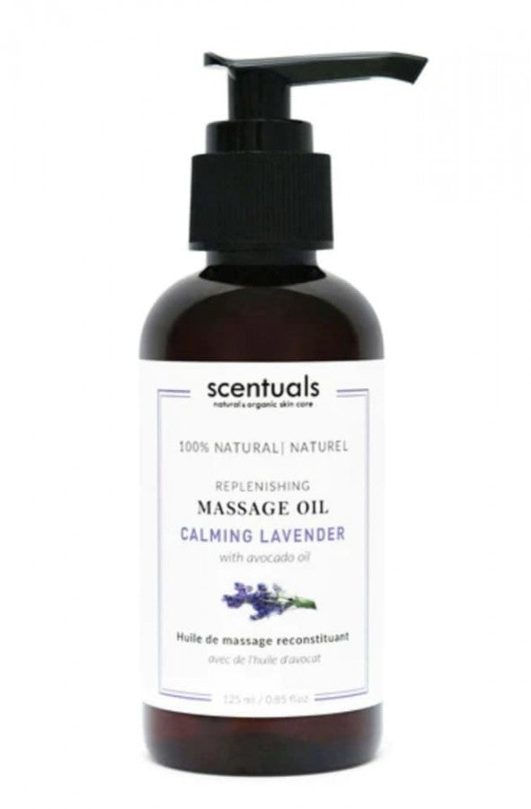 Scentuals Natural & Organic Calming Lavender Massage Oil