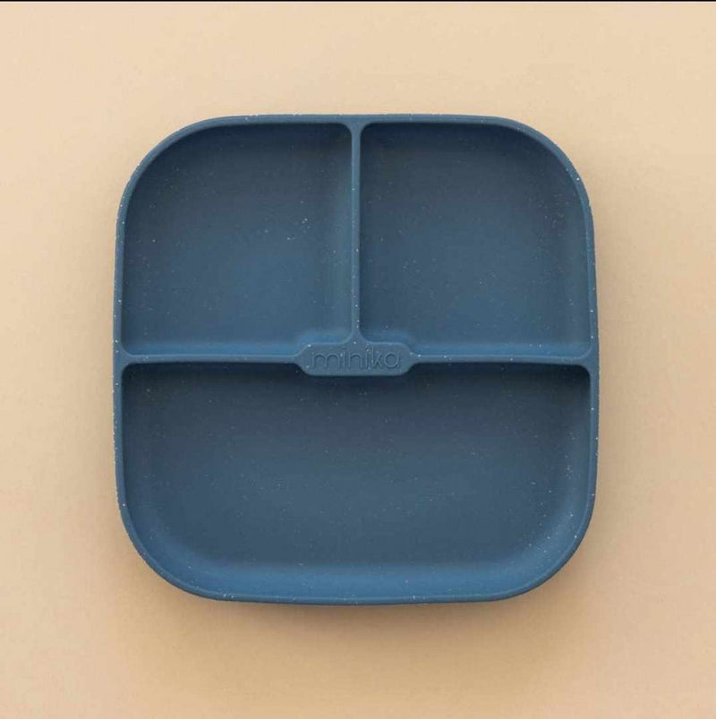 Silicone Plate - Indigo