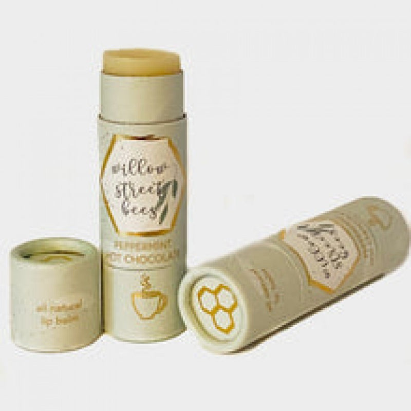 Willow Street Bees Peppermint Hot Chocolate Lip Balm
