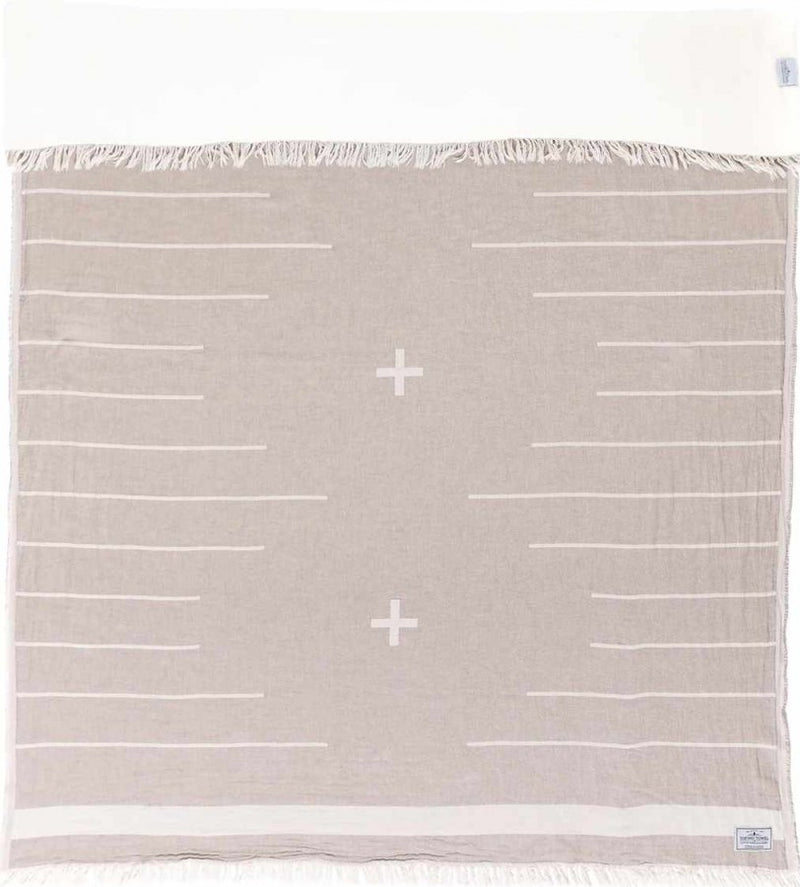 The Alps Throw - Beige