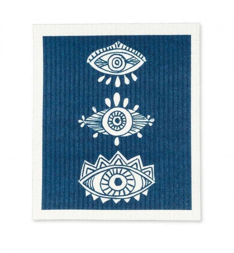 Hamsa Hand & Eye Dishcloth