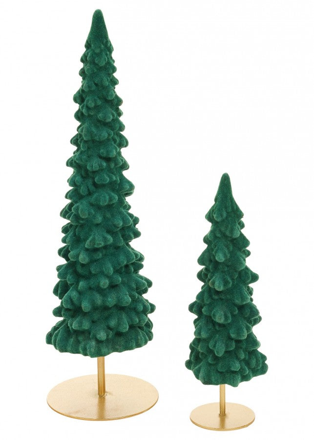 Deco/polyresin Green Tree - LG