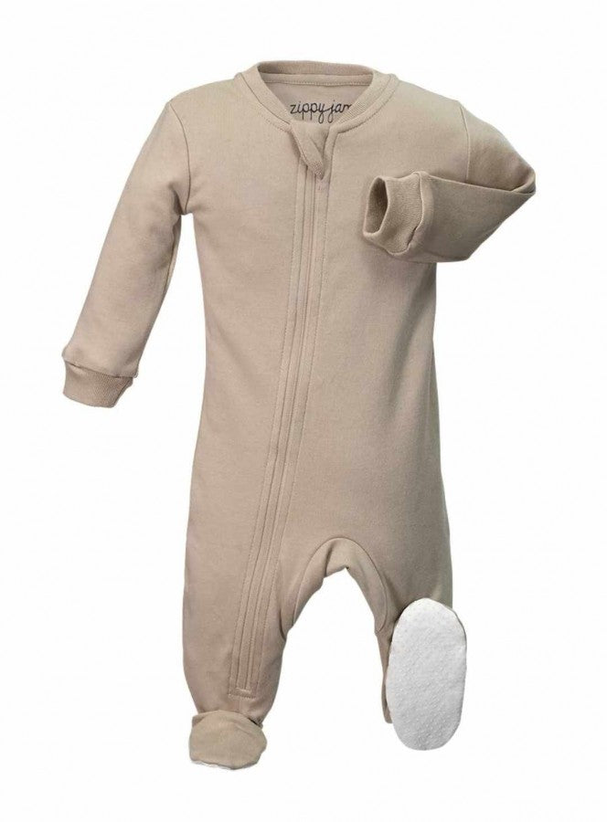 Zippy Jamz Sleeper - Cozy Mocha - 3-6M