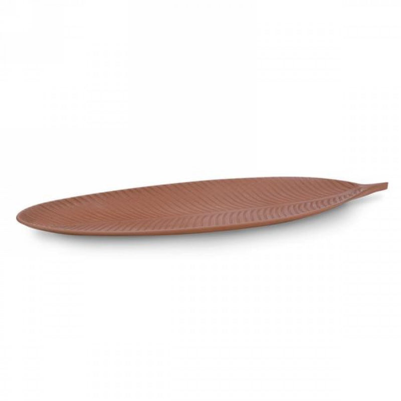 Rust Leaf Platter