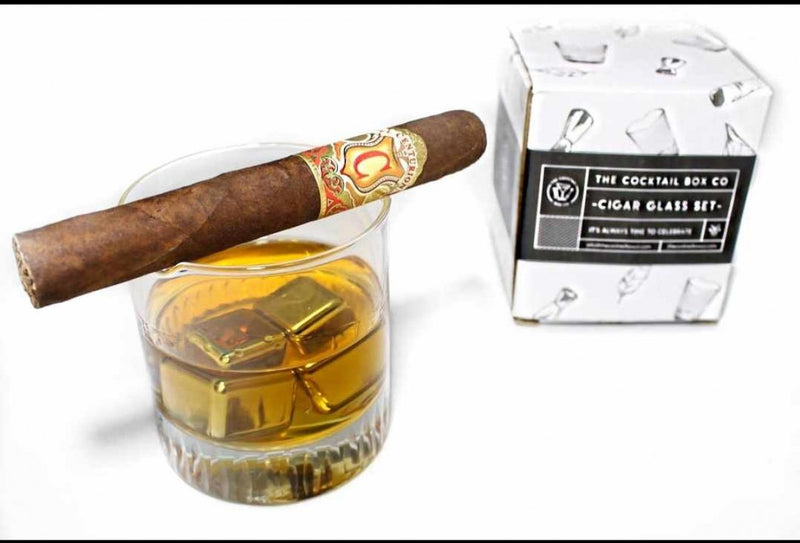 The Cocktail Box - Cigar Glass Set