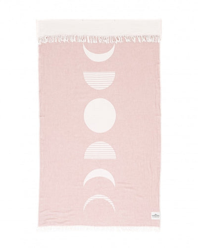The Moon Phase Towel - Rosewood