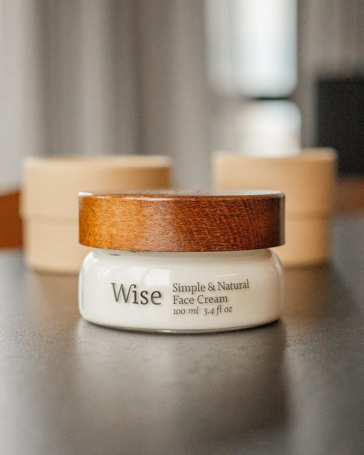 Wise Chaga Face Cream - Reusable Glass Jar - 100 ml