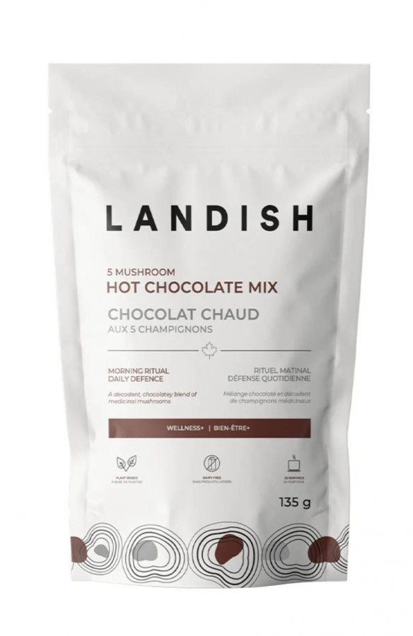 Landish 5 Mushroom Hot Chocolate Mix