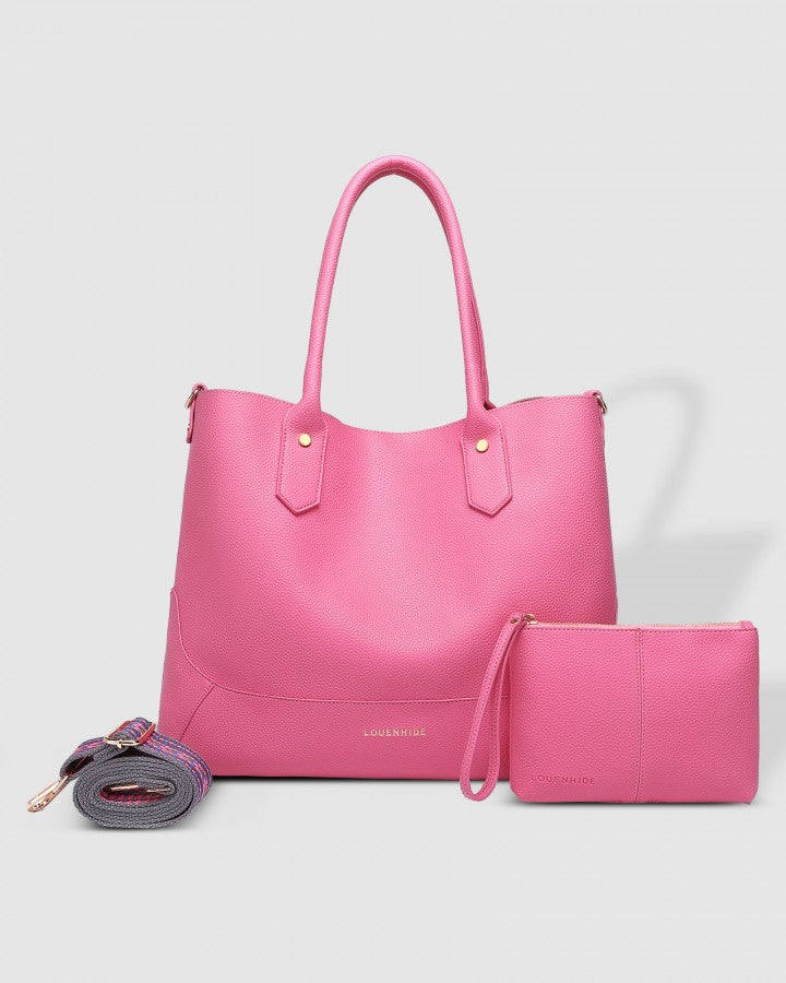 Louenhide - Portsea Tote Bag - Lipstick Pink