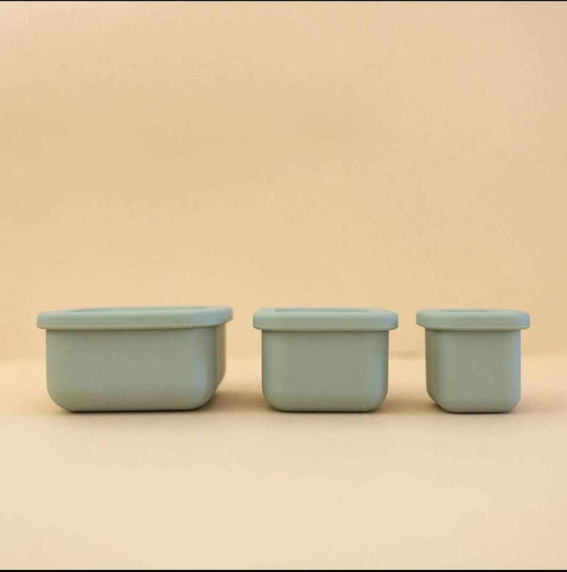 Silicone Snack Set - Sage