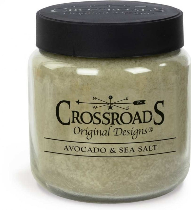 Crossroads Avocado & Sea Salt 16oz Candle