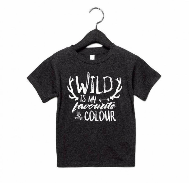Wild Is My Favourite Colour - Tee - 3-6M